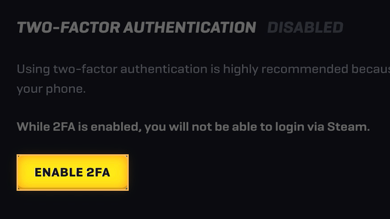 TWO-FACTOR AUTHENTICATION
