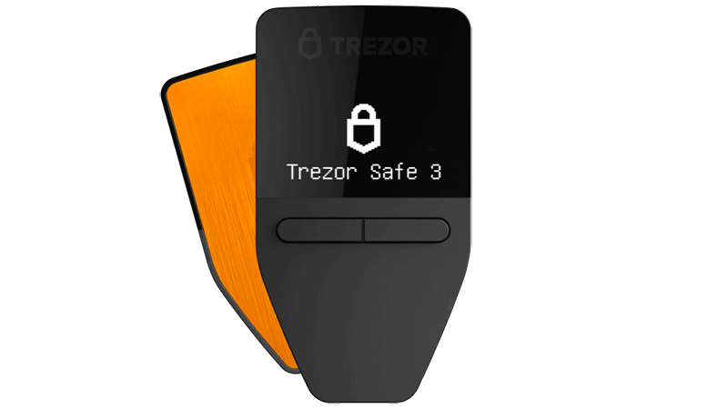 Trezor Safe 3 Bitcoin-only wallet